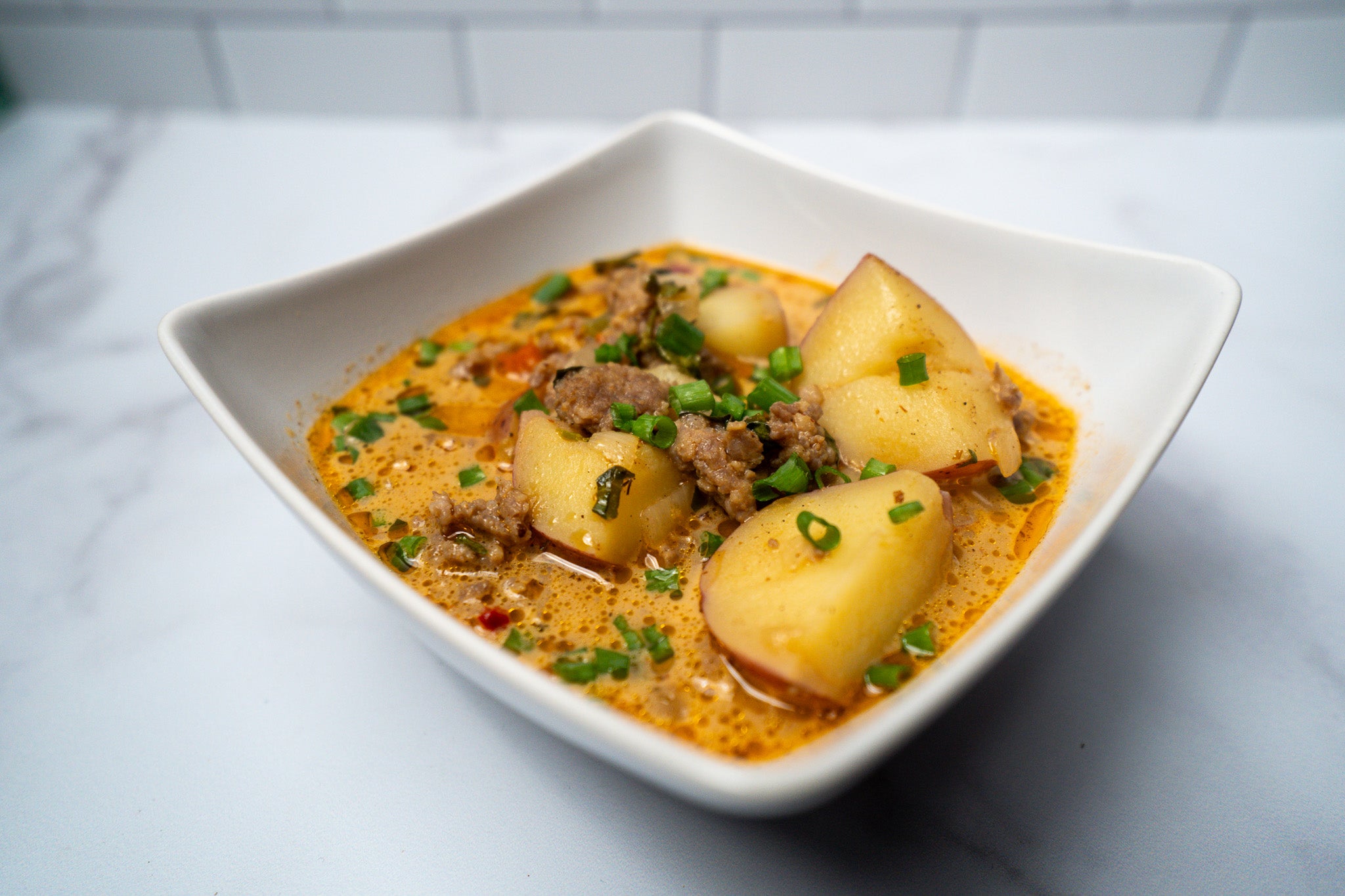 Easy Potato & Sausage Soup Recipe