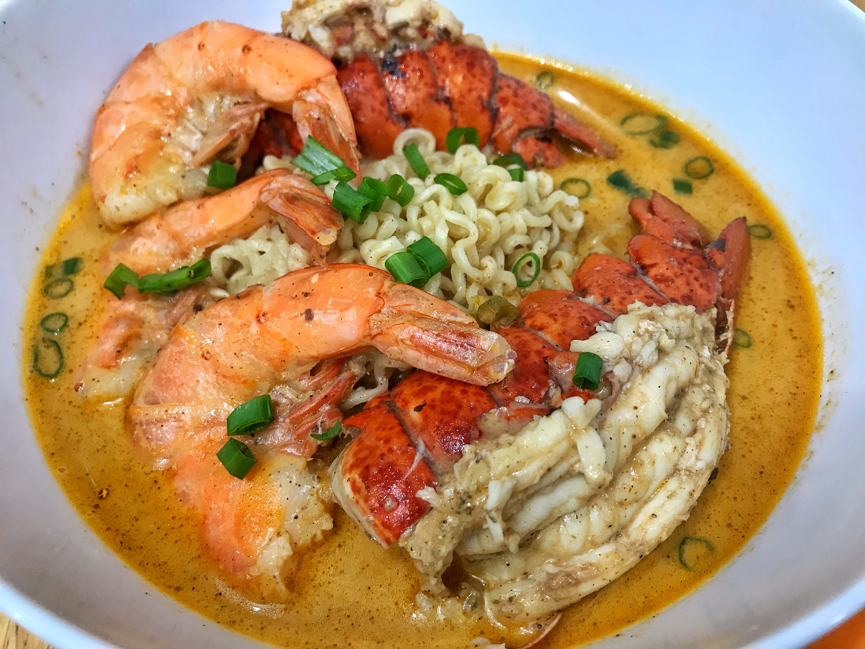 Lobster Ramen with Shrimp